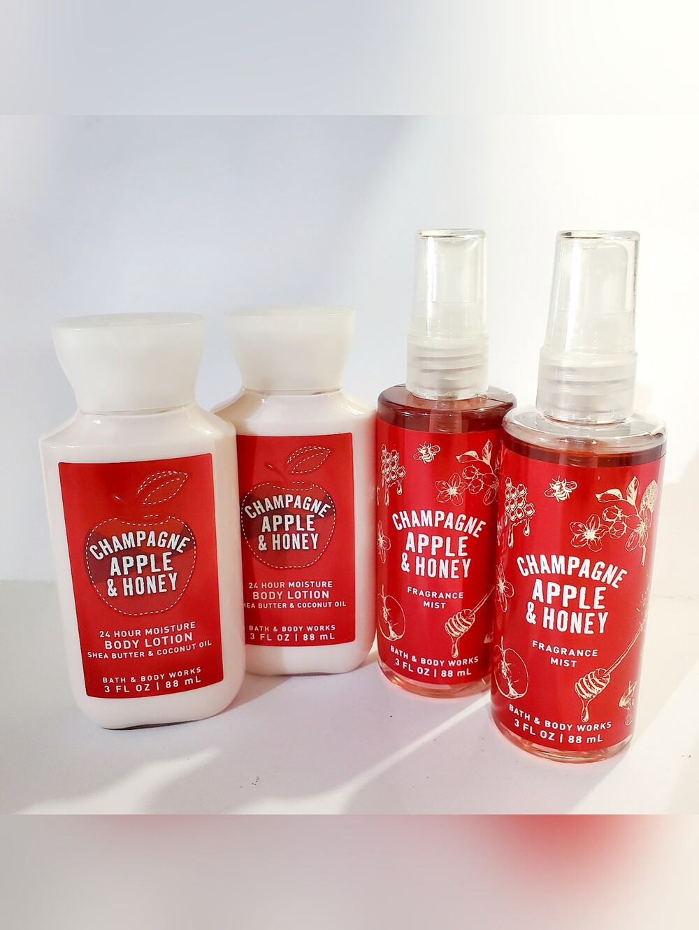 Champagne Apple & Honey Travel-Size Body Care Set